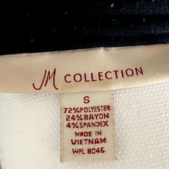 M Collection Solid Black Button Down Blazer - EUC - Size S - Picture 6 of 7